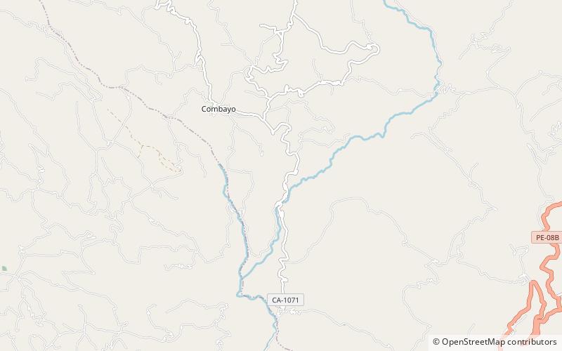 ventanillas de combaya cajamarca location map