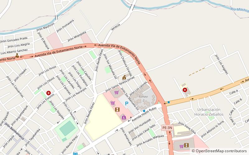 gobierno regional de cajamarca location map