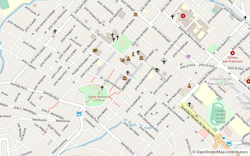 museo belen cajamarca location map