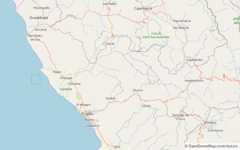 Wüste Sechura location map