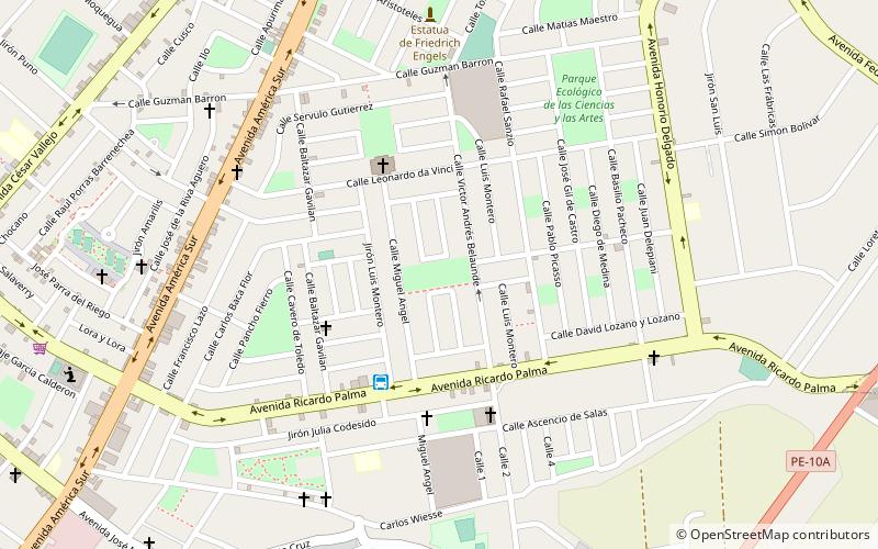 Parque Humbolt location map