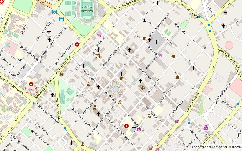 Kathedrale von Trujillo location map