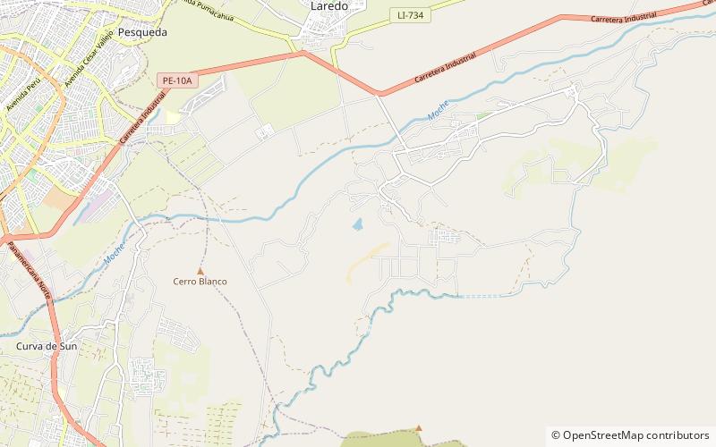 Laguna Conache location map