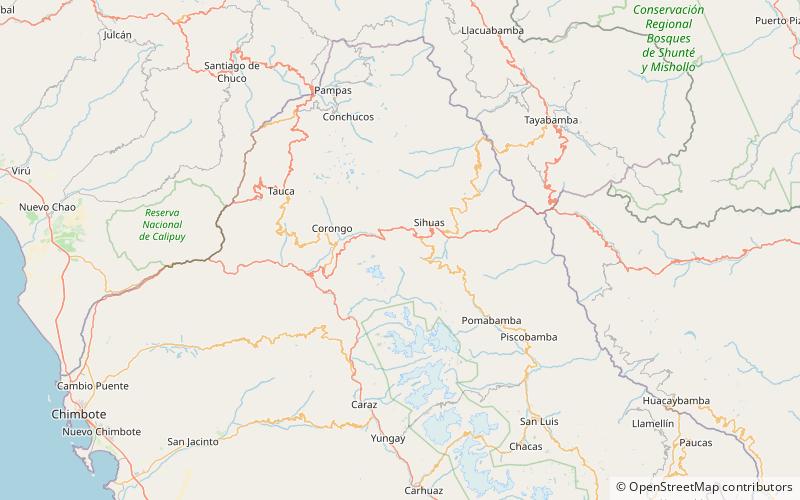 kuntur wasi location map