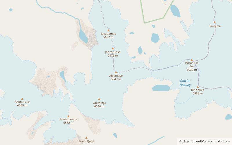 Alpamayo location map