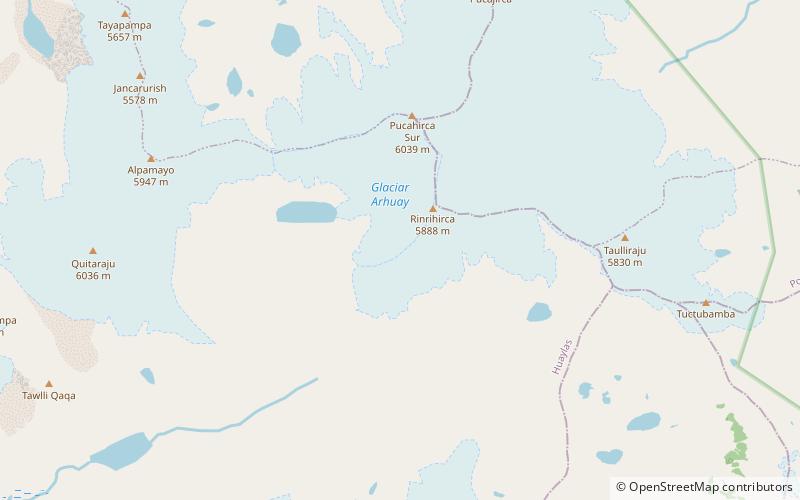 Rinrijirca location map