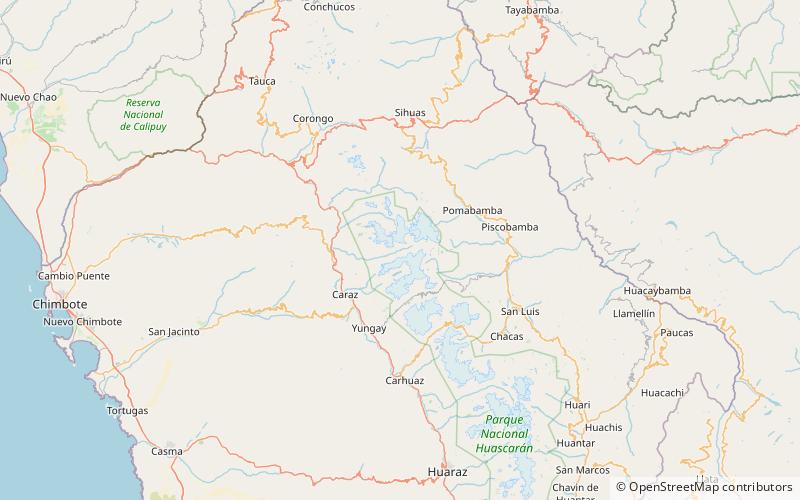 jatuncocha park narodowy huascaran location map