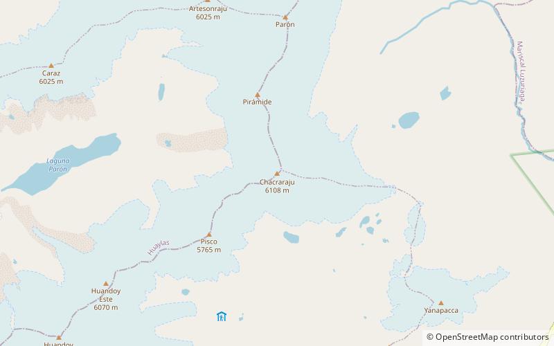 Chacraraju location map