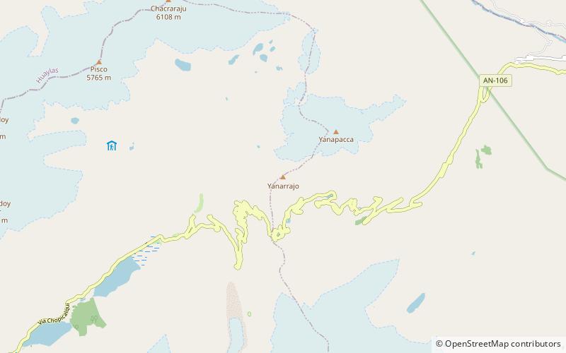 Yanarrajo location map