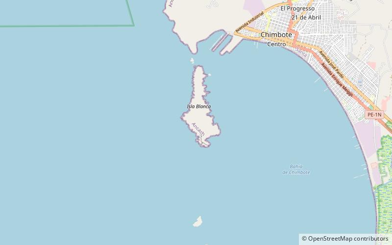 Isla Blanca location map