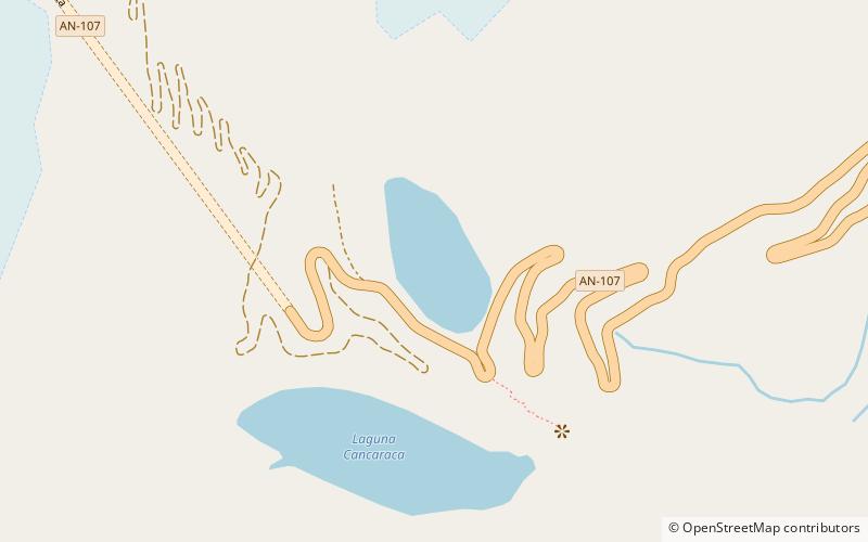 Belaunde Lagoon location map