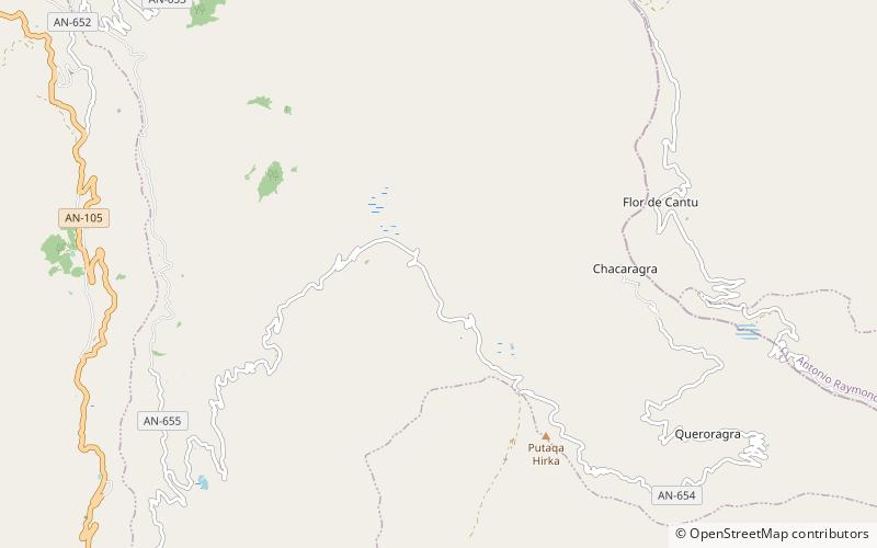 Callejón de Huaylas location map
