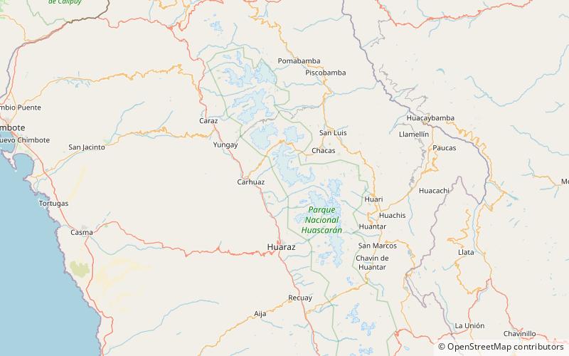 Copa Mountain location map