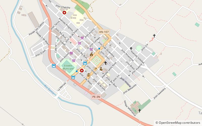 Carhuaz location map