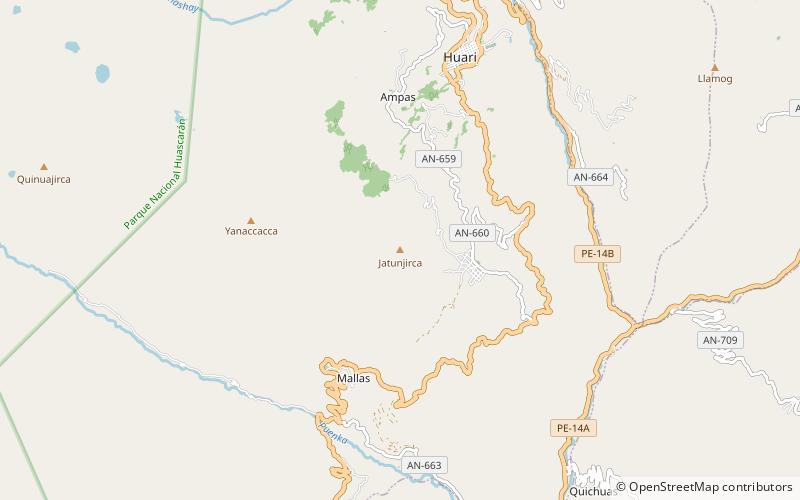 jatunjirca location map