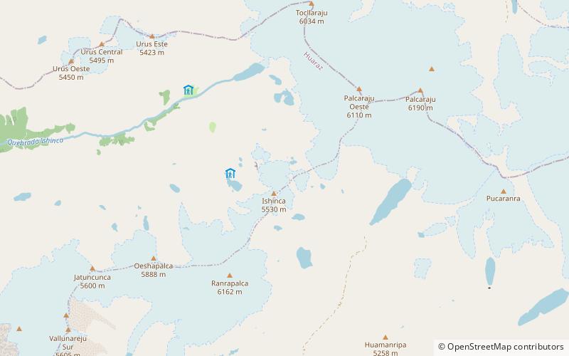 Ishinca location map
