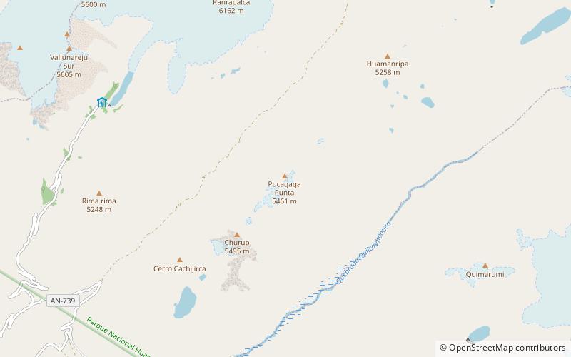 Pucagaga Punta location map