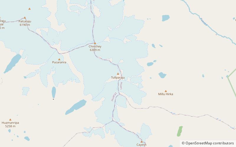 Tullparaju location map
