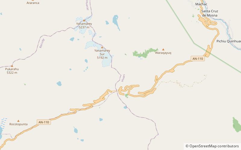 Cahuish location map