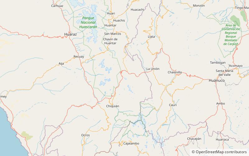 Tancancocha location map