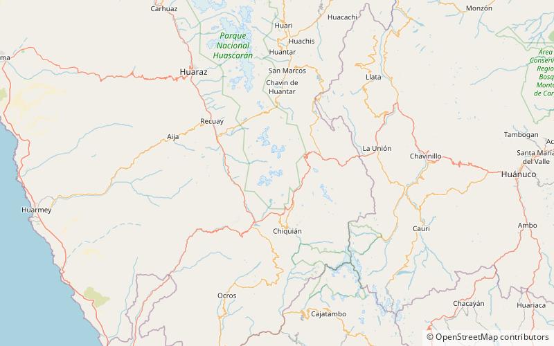 Nevado Tuco location map