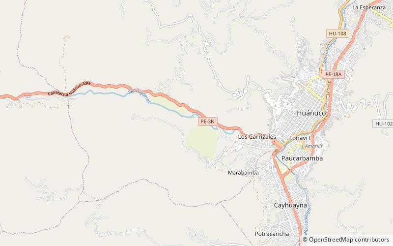 Kotosh location map