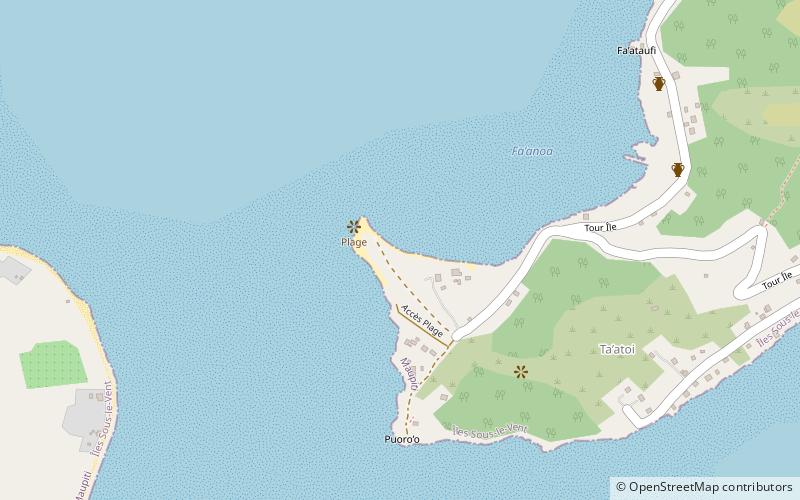 tereia maupiti location map