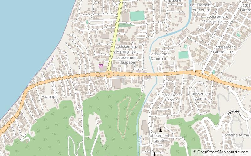 mahina location map