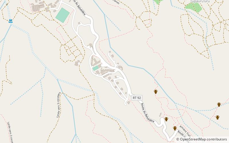 point chaud de la societe moorea location map