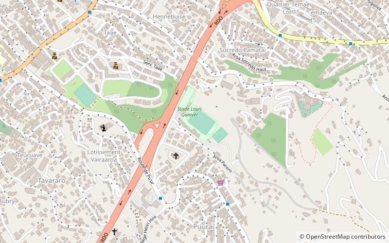 Stade Louis-Ganivet location map