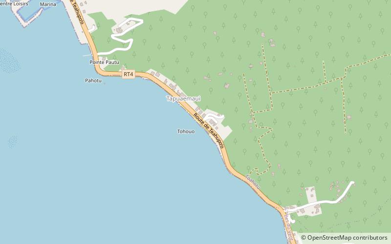 Māui location map