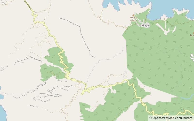 Tekao location map