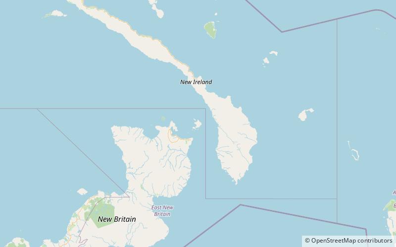 Duke of York Islands location map