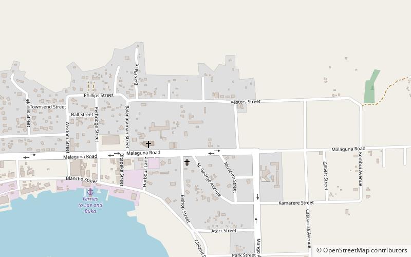 rabaul urban llg location map