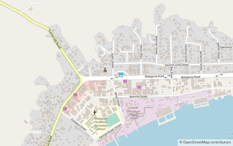 rabaul market location map