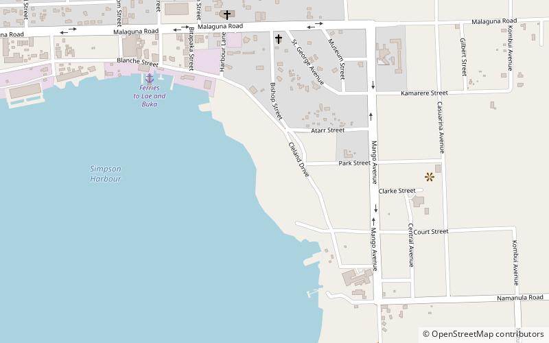 Montevideo Maru Memorial location map