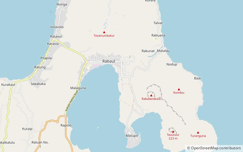 Rabaul Yacht Club location map