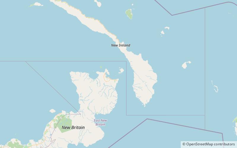 kabakon kokopo location map