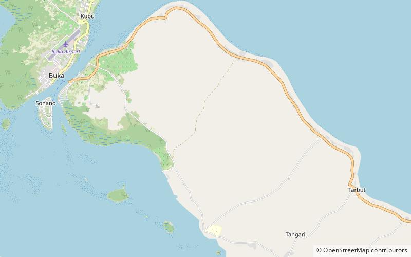 bonis peninsula bougainville location map