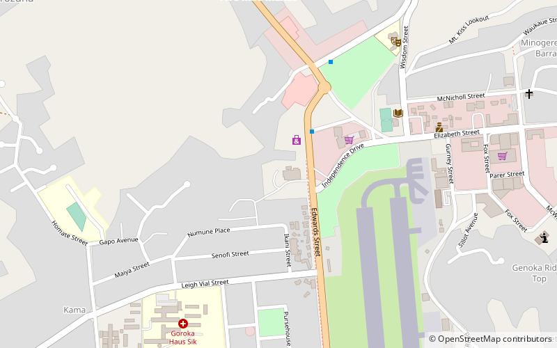 goroka youth centre location map