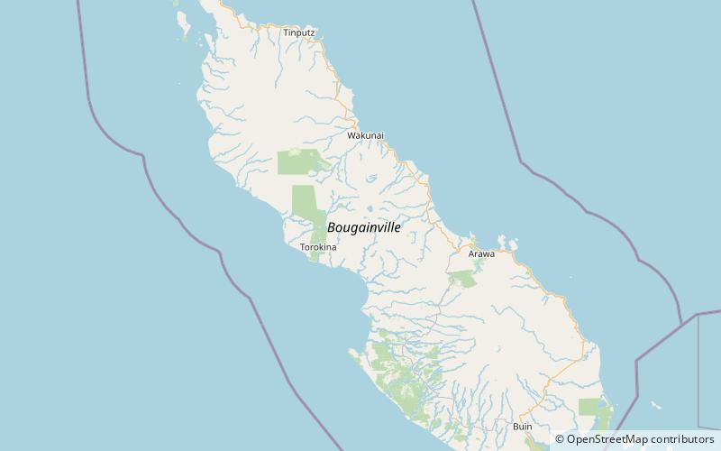 Bagana location map