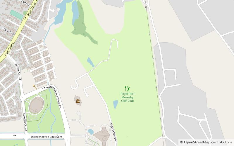 port moresby golf club location map