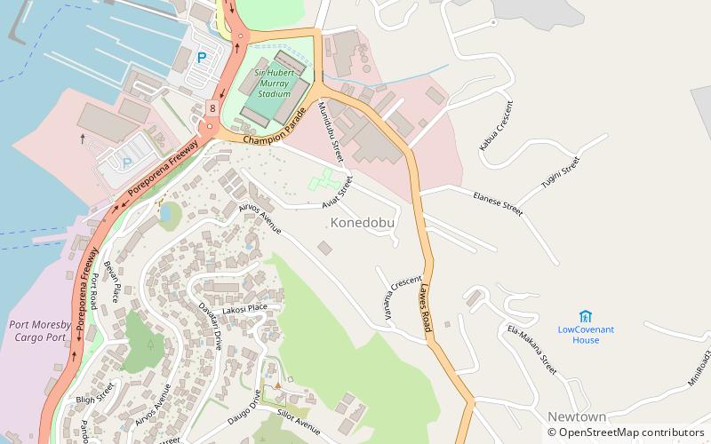 Konedobu location map