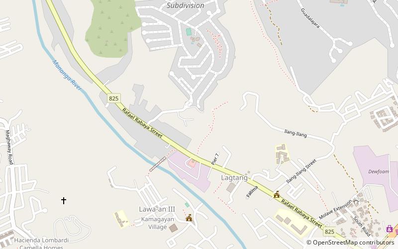 lagtang cebu city location map