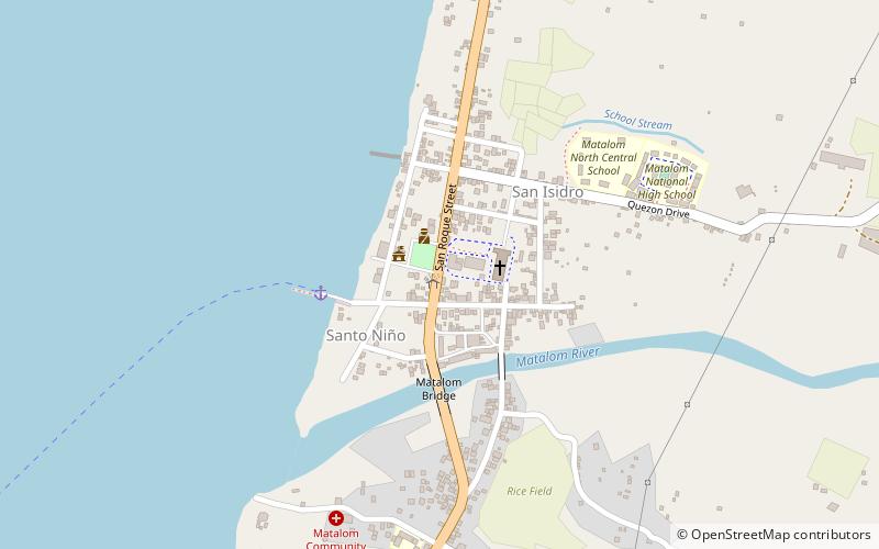 Matalom location map