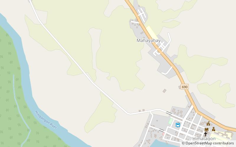 Saint Bernard location map