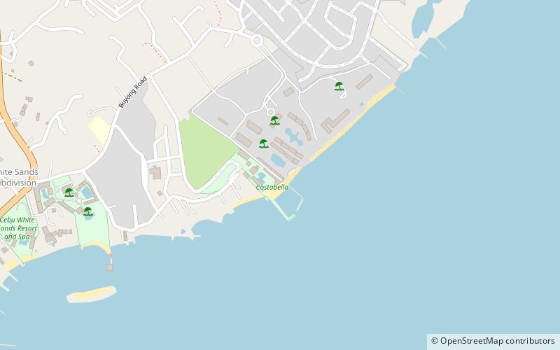 cebu beach club location map