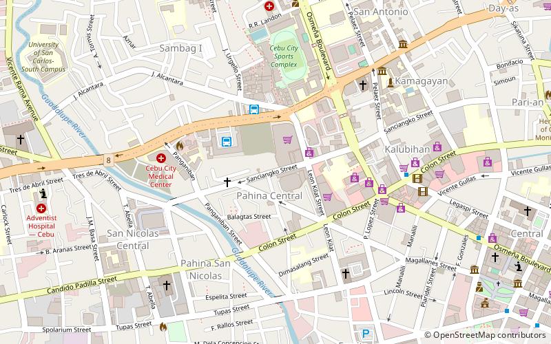 Cebu Coliseum location map