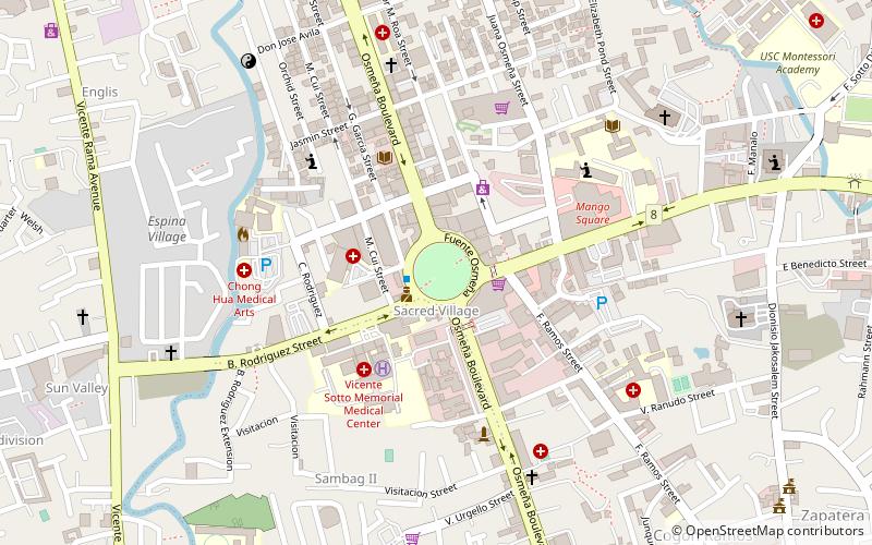 Fuente Osmeña Circle location map