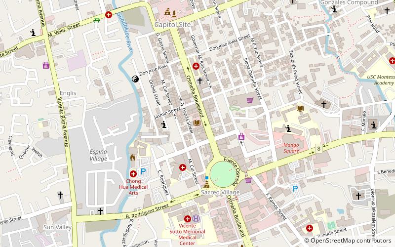 rizal memorial library and museum cebu location map